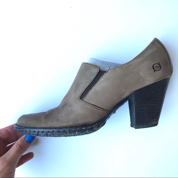 Born Heeled Leather Booties - Picture 4 of 8